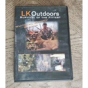 LK Outdoors Survival Of The Fittest Whitetail DVD Rare Independent Hunting Film